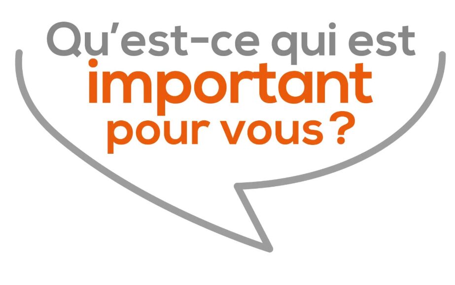 Logo Qu'est ce qui est important pour vous ?