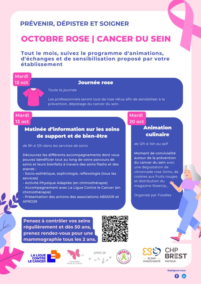 Affiche programme octobre rose 2026 cpl